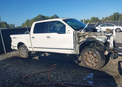 2013 Ford F-150 Platinum from USA, damaged, VIN 1FTFW1E66DFD52207